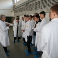 Students on a training course in NCBJ (February 2014) (photo Justyna Wojciechowicz)