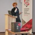 dr Renata Ratajczak podczas prezentacji wyróżnionych osiągnięć