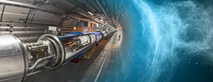 Tunel LHC (fot. CERN)