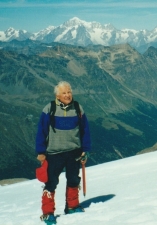 Prof. St. Kuliński w Alpach