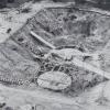 Excavations for the first EWA nuclear reactor (1956)