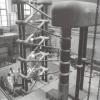 Cocroft-Walton accelerator bought by A.Sołtan for the Hoża lab (source: family archive)