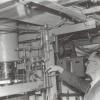 A.Sołtan nex to Cocroft-Walton accekerator (source: family archive)
