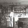 A.Sołtan next to an accelerator built by himself in 1934 (source: family archive)