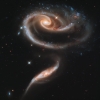 Arp 373 - Credit: NASA, ESA and the Hubble Heritage Team (STScI/AURA)