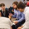 Council of war before the contest (photo Kuba Mozolewski. Ministry of Digital Affairs)
