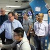 A group of researchers at the molybdenum 99 accelerator production experiment (foto: Canadian Light Source)