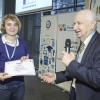 Marta Wróbel, winner of the 1st prize in the "Essay" category (photo Copernicus Science Centre)
