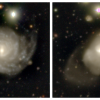 Zdjęcia z przeglądu H20/Cosmic Dawn wybrane przez użytkowników Galaxy Zoo Talk: Mariechen (lewe),  karthikeyan.d (prawe)