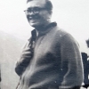 Professor Żelazny on Kasprowy Wierch, during 1st Reactor School in Zakopane in 1965 (family archive)
