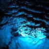 Radiation glow in the water 