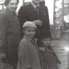 The Sołtan's with their kids: Magdalena and Adam,1948 (source: family archive)